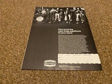 JBF16 ADVERT 11X8 SELMER BUNDY FLUTES. CLARINETS & SAXOPHONES