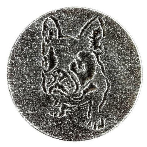 French bulldog plaque mold - french,