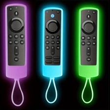 Glow in the Dark Silicone Remote Cover For Amazon Firestick Alexa Remote UK free