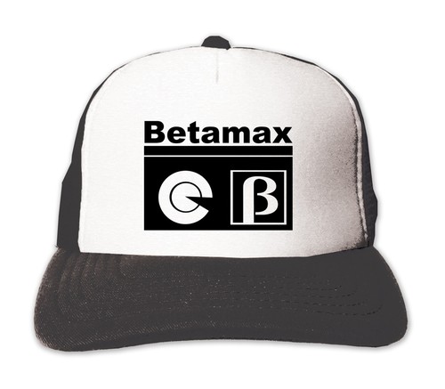 Betamax trucker snapback hat - snapback,