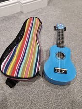 21'' OCTOPUS Ukulele Portable Multi Colors Hawaii Tetrachord Guitar Tom&Will bag