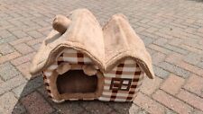 SEOUGEE Warm Cosy Indoor Dog Bed House With Removable Cushion