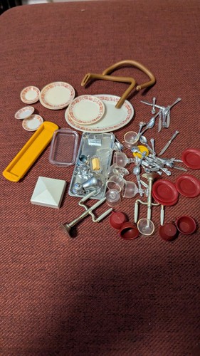 Vintage sindy doll dinnerware - vintage,