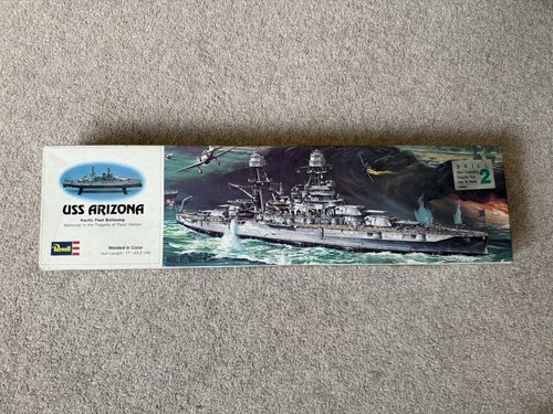 Revell 1975 uss arizona - uss,