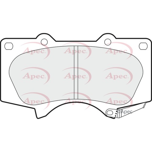 Brake pads set - set, mitsubishi