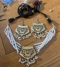 Afghan set jewellery choker - set,