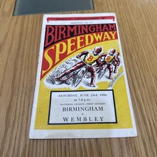 Birmingham V Wembley Speedway