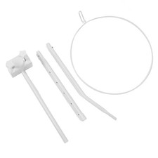 ・Crib Canopy Holder With Clamps Height Adjustable Baby Bed Accessories Canopy