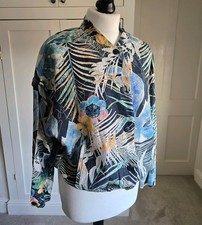 Zara Linen Jacket Tropical