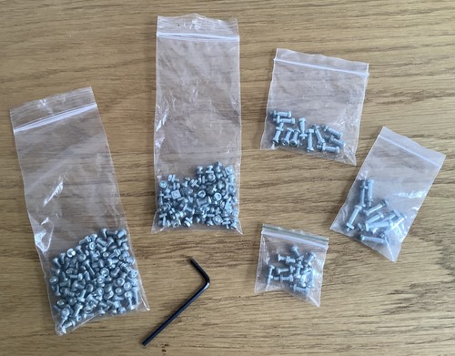 Meccano zinc nuts - meccano,