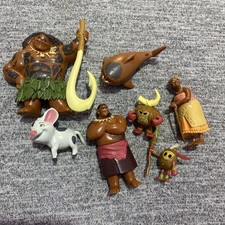 Moana Figures  Disney - 7 Figures  Fast Uk Dispatch Draw