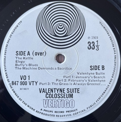 Colosseum valentyne suite - suite, lp