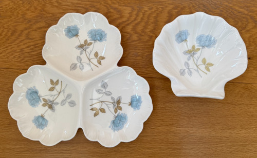 Wedgwood ice blue bone - x,