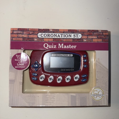 Coronation street quiz master - coronation,