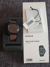 Nixon Time Teller Canvas Watch