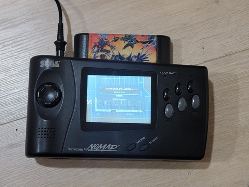 Sega nomad handheld system - nomad,