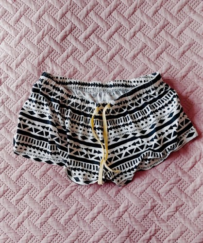 Patterned booty shorts pjs - booty,