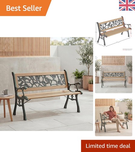 Seater outdoor garden bench - outdoor,