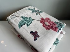 A Large Pair Of Laura Ashley Elveden Pencil Pleat Fully Lined Curtains