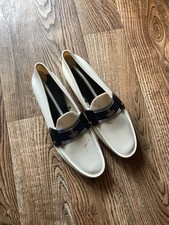 Vivienne Westwood Moccasins Loafers White Slip-on Shoes Size UK 9/ Euro 43