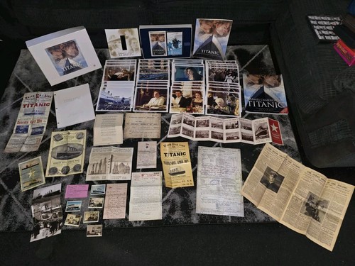 Titanic memorabilia collection - titanic,