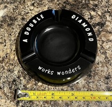Ashtray double diamond - -,