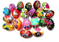 40 x  Wooden Easter Eggs -
