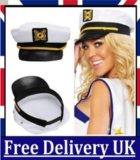 Deluxe Sailor Hat Captain Navy