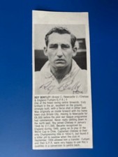ROY BENTLEY SIGNED 1956-60