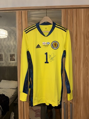 Scotland match worn shirt - scotland,