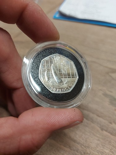 2011 olympic 50p - olympic, .925