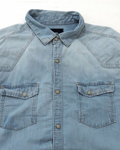 Clockhouse denim shirt size - clockhouse,