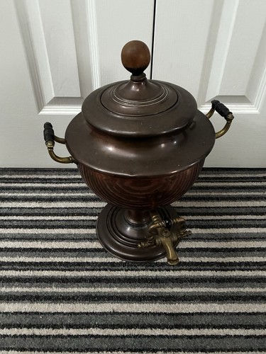 Antique copper tea - antique,