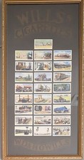 Framed Will's Cigarette Cards