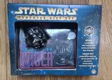 Star Wars Vintage Darth Vader Computer Gift Set Mouse and Mouse Mat
