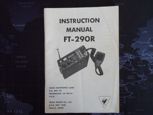 Yaesu 290r instruction - yaesu,