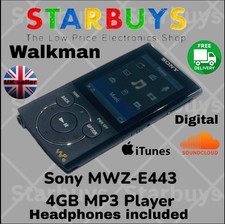 Sony Walkman NWZ-E443 4GB USB