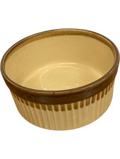 Retro Hornsea Pottery Brown Glazed Stoneware Baking Dish 7.5 Inch