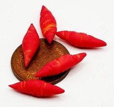 Dolls House Vegetable Sweet Potatoes Set of 5 Miniature 1:12th Scale tumdee
