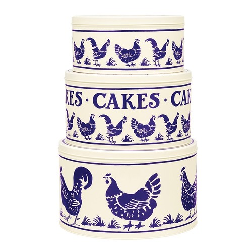 Emma bridgewater blue hens set - emma,
