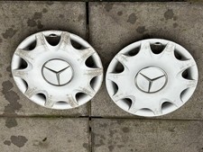 MERCEDES BENZ A CLASS 15" WHEEL TRIM X 2 HUB CAP GENUINE MERC W169 1694000025