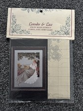 Lavender And Lace Cross Stitch