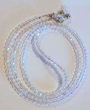 EYEGLASS CHAIN 27" CLEAR AB