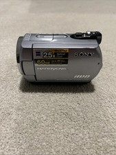 Sony Handycam DCR-SR72E Handheld Hard Drive Camcorder Silver 