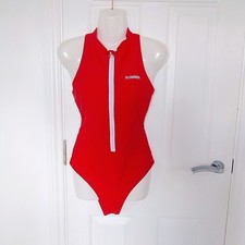 Red Summer Swimsuit UK 12 - 14