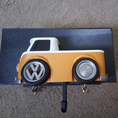 Printed volkswagen camper - 3d,