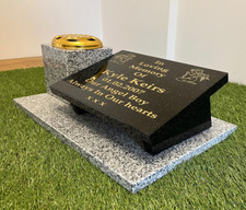 Grave plaque personalised - grave,