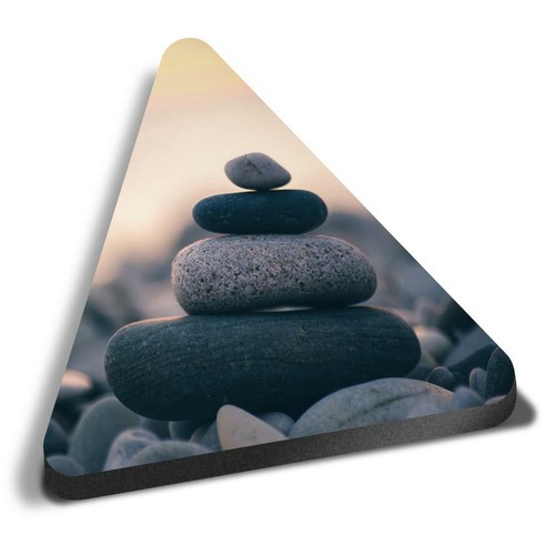 Triangle mdf magnets stacked - triangle,