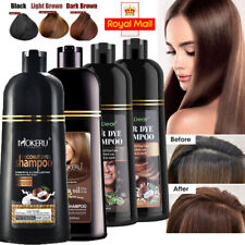 500ml Permanent Hair Color Dye Shampoo Dye Natural Coconut / Argan Oil Essence
