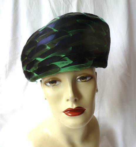 Hand made emerald green velvet - hand,